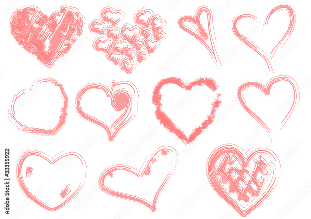 red heart red heart