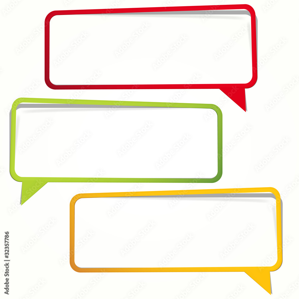 Long sticker in the form of an empty frame for your text. Long sticker in the form of an empty frame for your text.