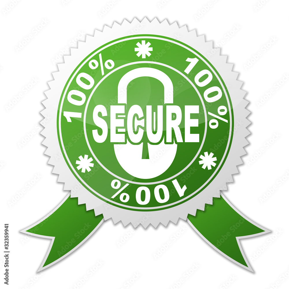 Sello SECURE 100% Sello SECURE 100%