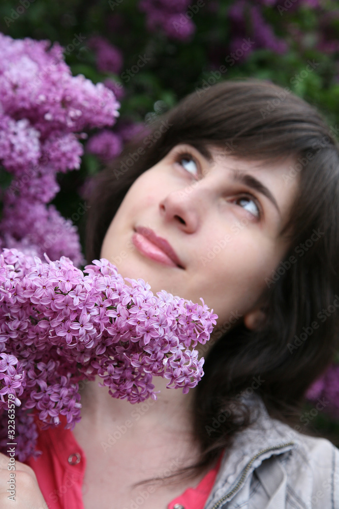 Fototapeta premium Aroma of a lilac