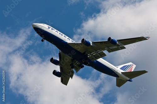 Боинг 747-400 авиакомпании Transaero