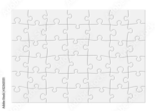 Blank Jigsaw Puzzle - XL