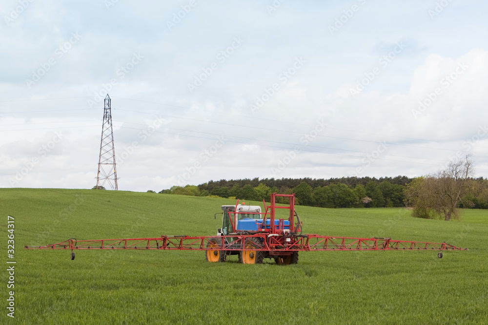 Obraz premium crop spraying