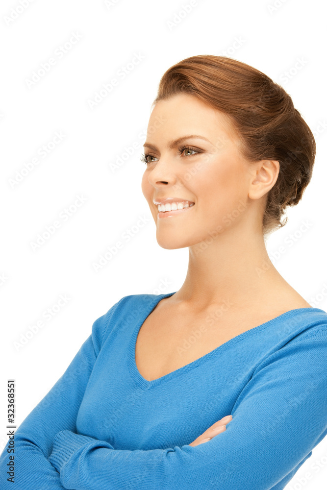happy and smiling woman happy and smiling woman