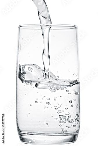 glass of cold water