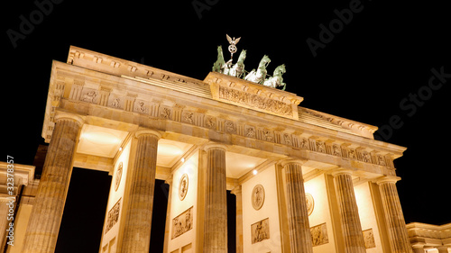 The Brandenburger Tor (Brandenburg Gate) in Berlin, Germany photo