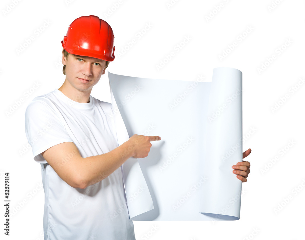 portrait of a builder portrait of a builder