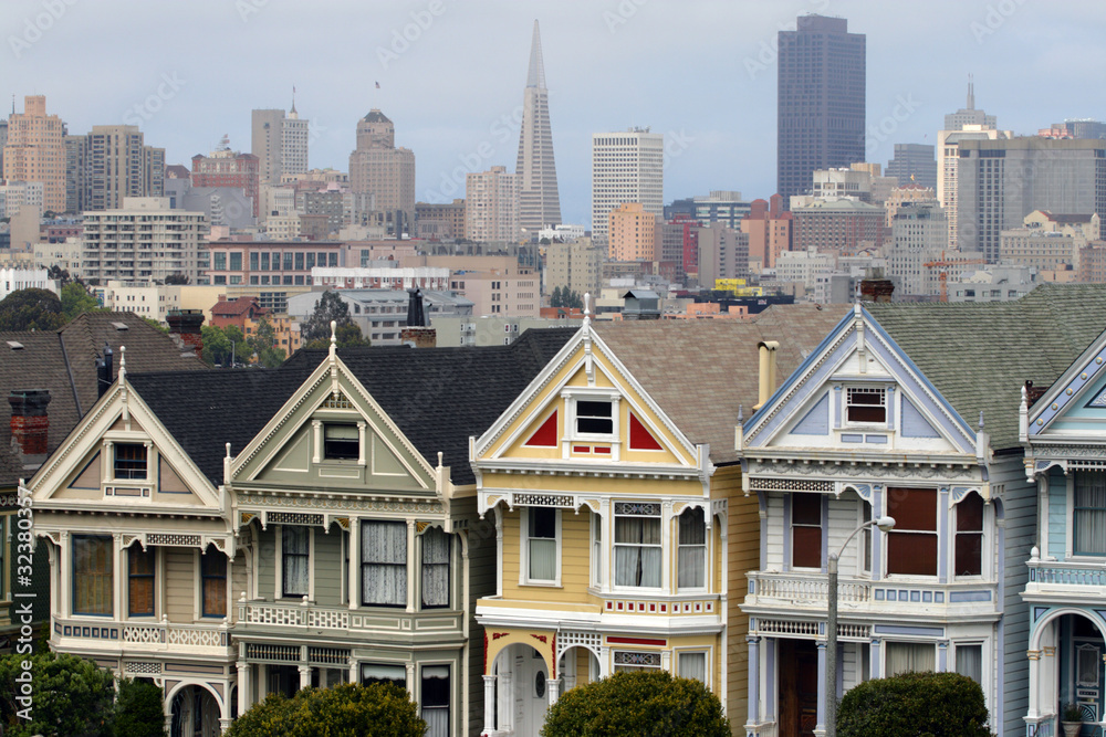 Alamo Square, San Francisco..