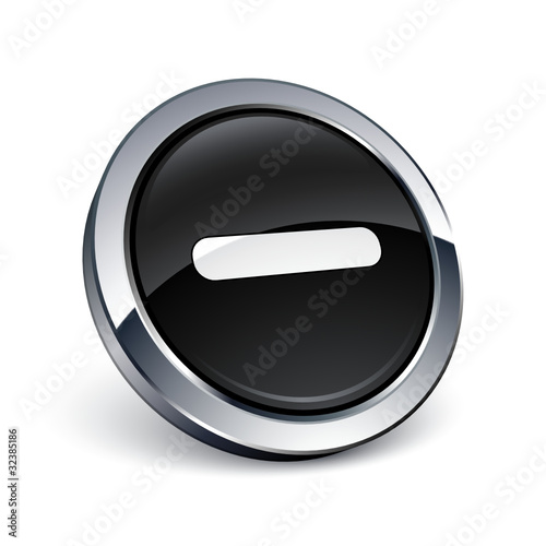 icône bouton internet moins