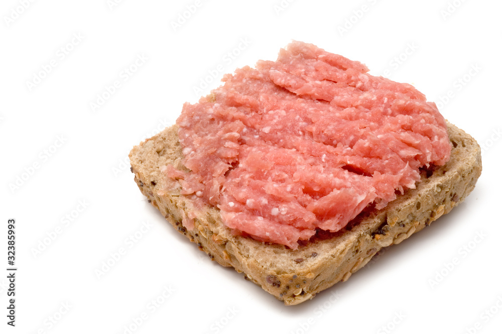 Mett-Brötchen Mett-Brötchen