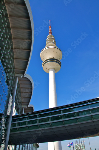 Heinrich Herz Turm an der Messe in Hamburg