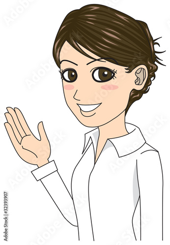女性　Yシャツ　エステ