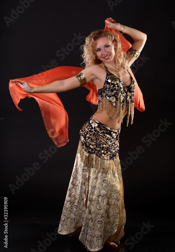 Belly dancer.