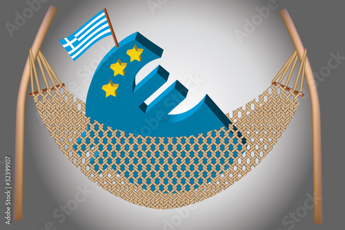 Haengematte Euro Griechenland