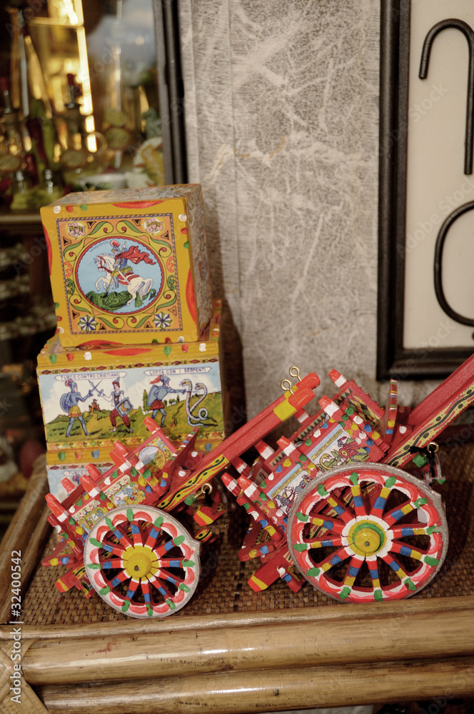 traditional items for sale in Sicily Italy