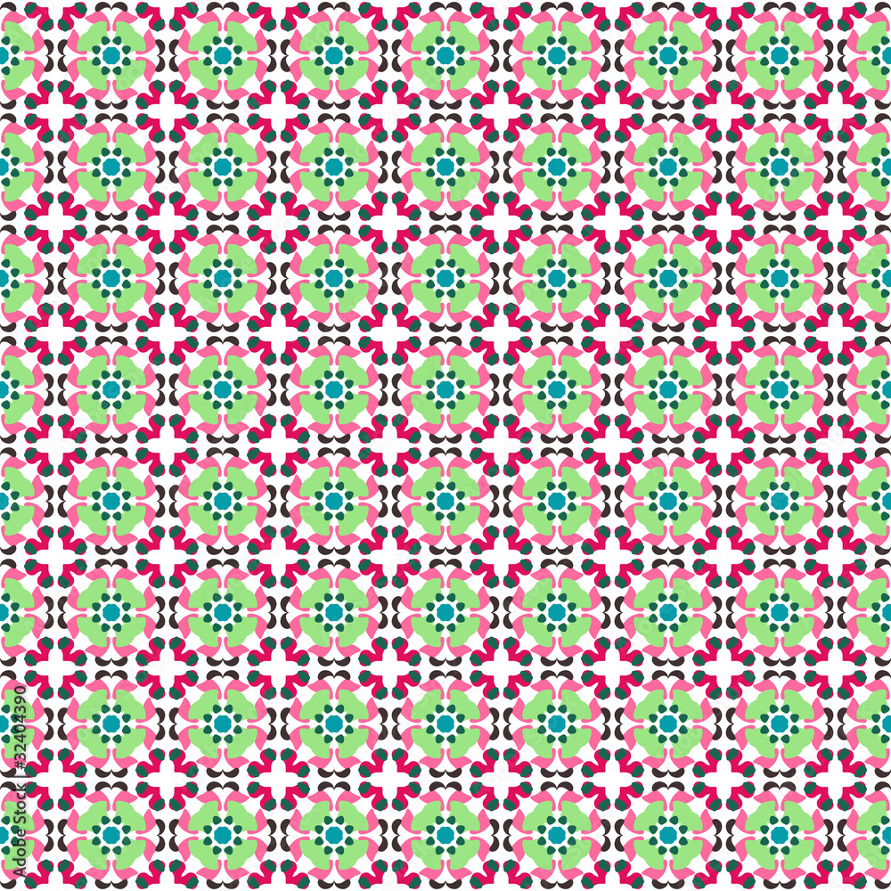 Seamless pattern with flowers Seamless pattern with flowers