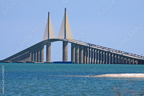 Sunshine Skyway Bridge,Tampa Bay,Florida