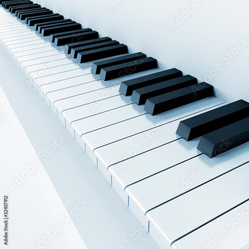 black and white keys of musical instrument
