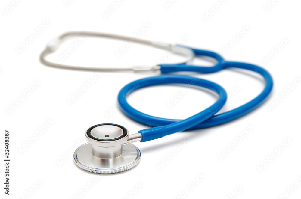 Blue stethoscope Blue stethoscope
