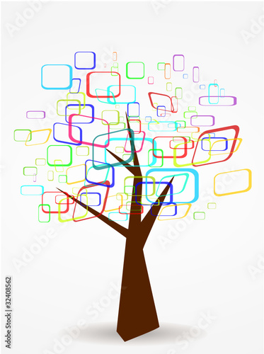 abstract tree