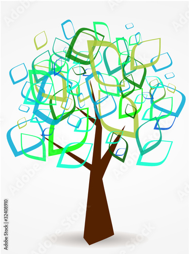 abstract tree