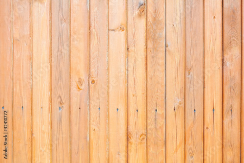 Fence from wooden boards