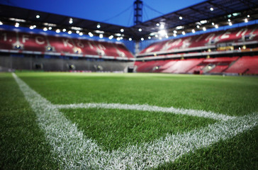 Deken met foto Voetbal fußballstadion  © bilderstoeckchen