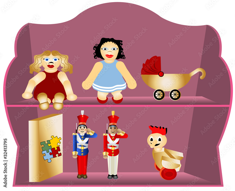 Fototapeta premium children toys