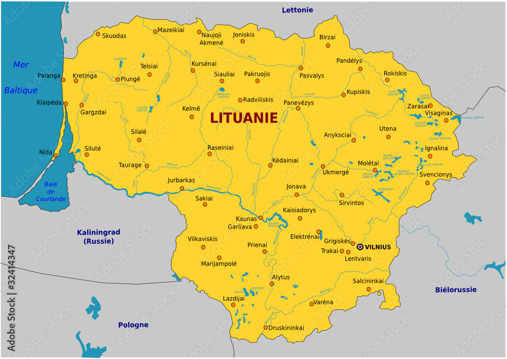 Obraz premium Lituanie