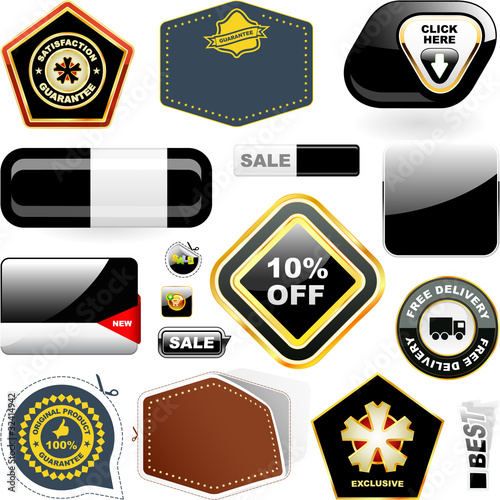 Various sale design elements. Great collection.