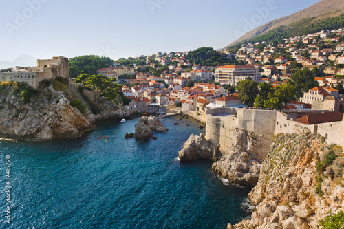 Town Dubrovnik in Croatia