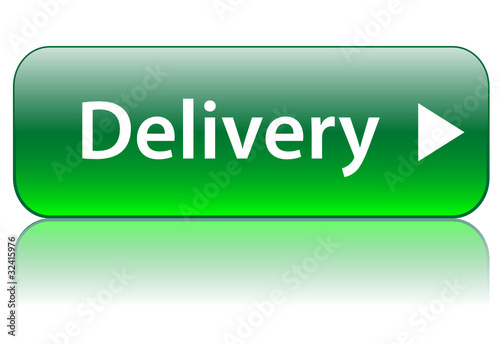 "DELIVERY" Web Button (home express free transport service sale)