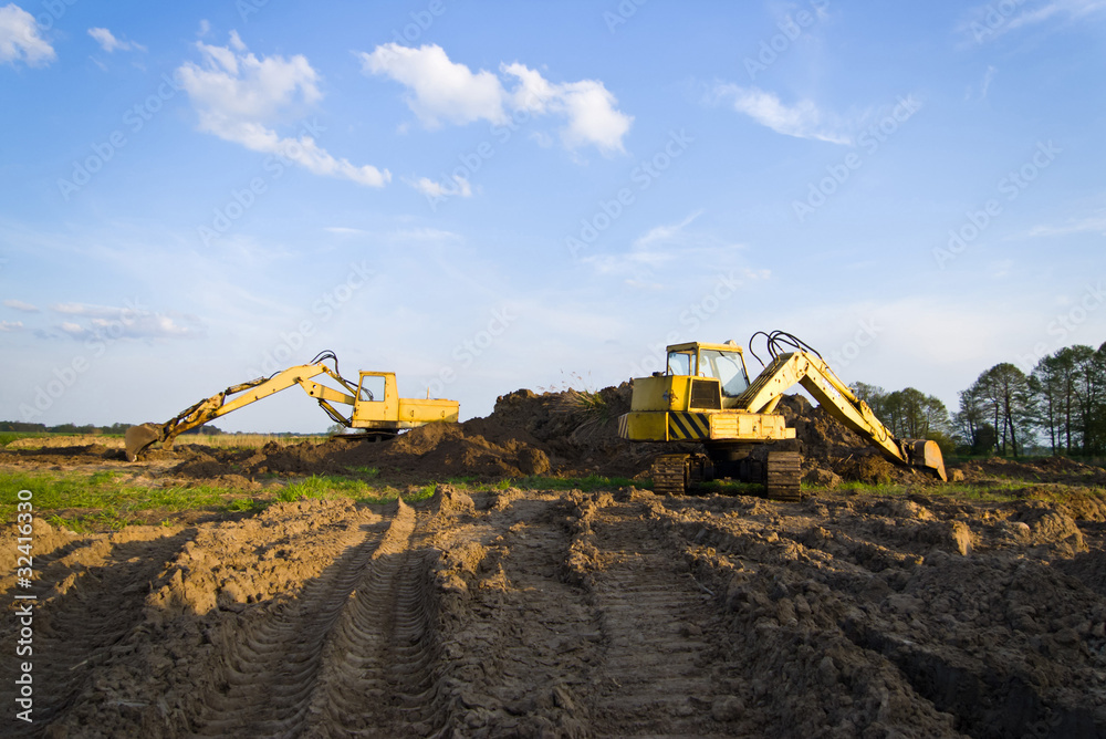 Obraz premium digger