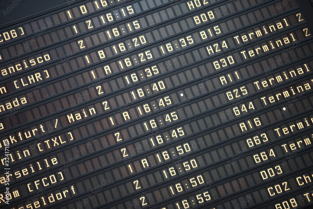 Fototapeta premium Flughafen