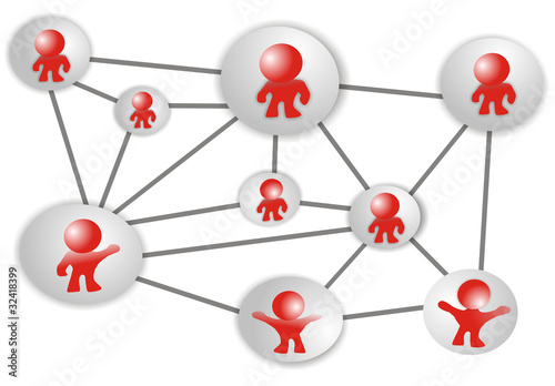 social networks - social team