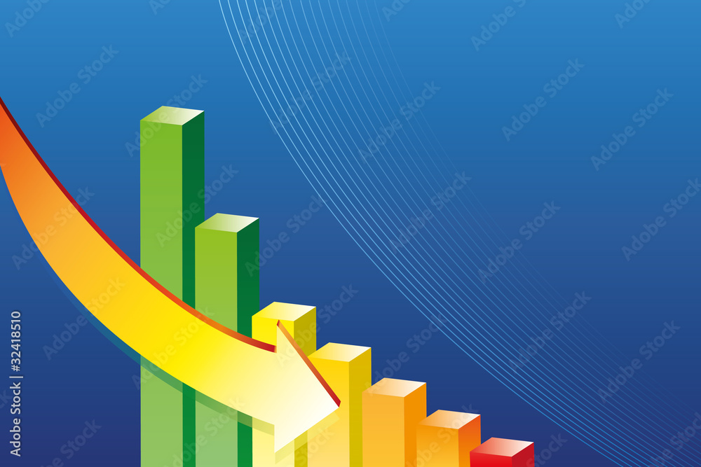 Diagram abstieg Pfeil Statistik verlust blau 1 Diagram abstieg Pfeil Statistik verlust blau 1