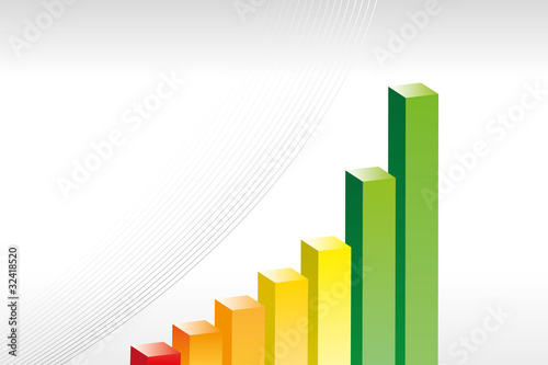 Diagram Aufstieg Statistik Erfolg grau 1