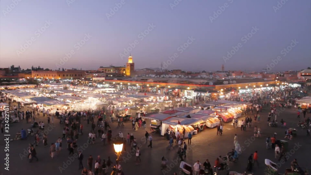 Place Jemaa el fna nuit