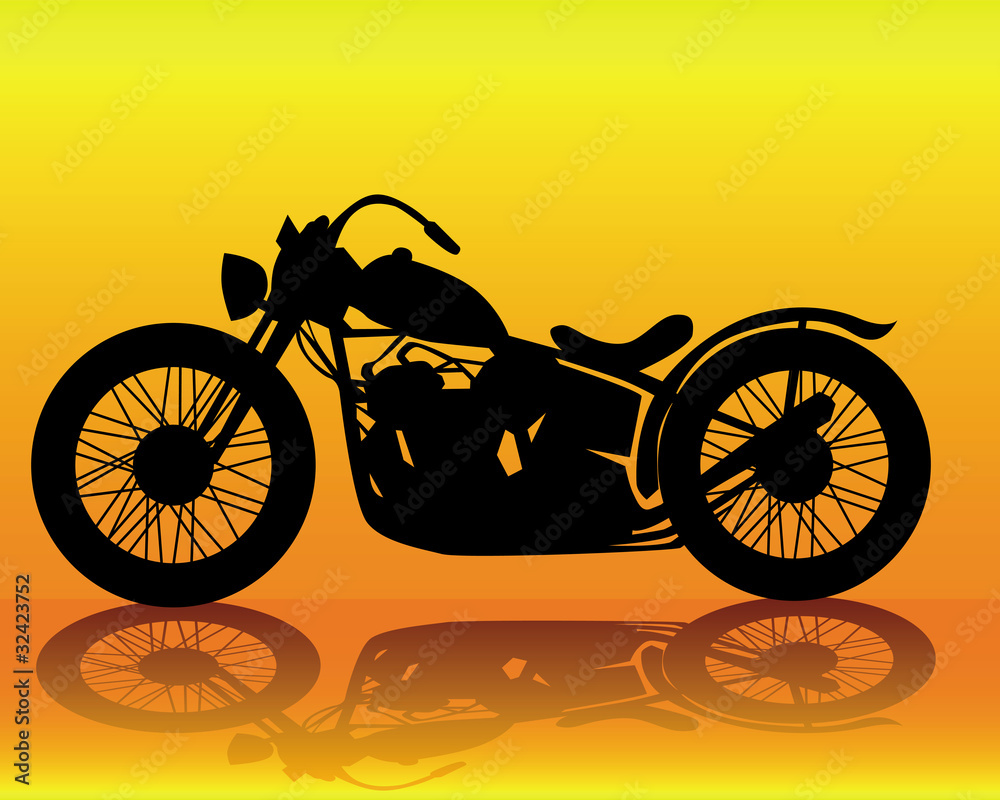 Fototapeta premium old motorcycle
