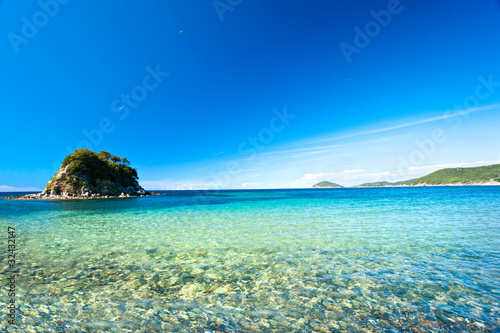 La Paolina beach, Elba island.