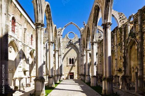 Carmo Convent In Lisbon photo