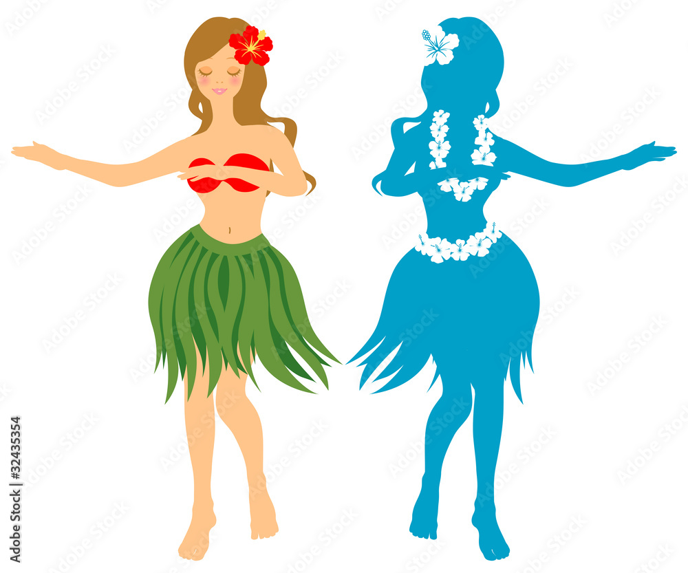 hula girl hula girl