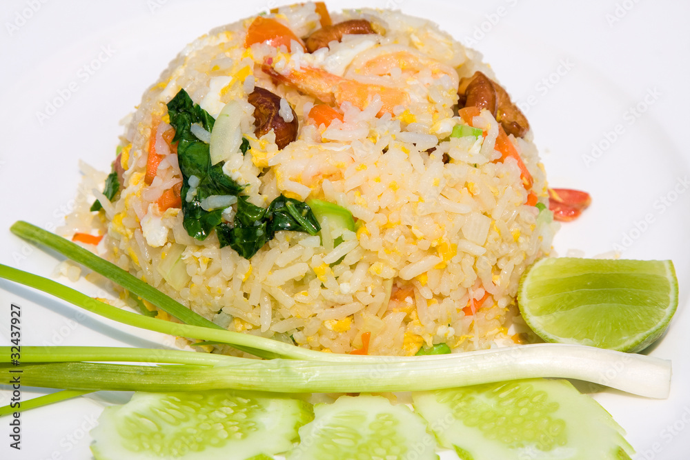 Seafood fried rice Seafood fried rice