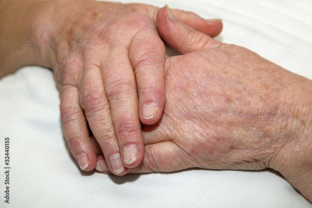 Fototapeta premium Alte Hände