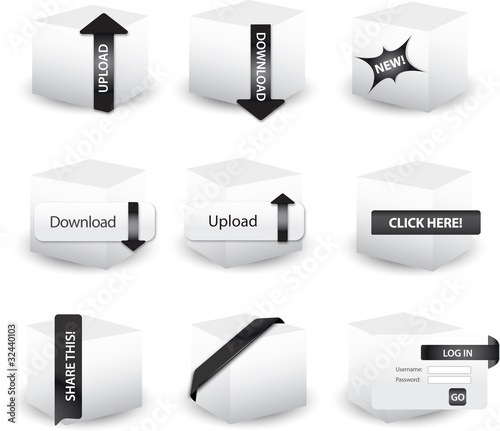 3D box icons - Pathmaster series