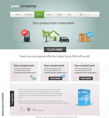 Pathmaster series - editable web template
