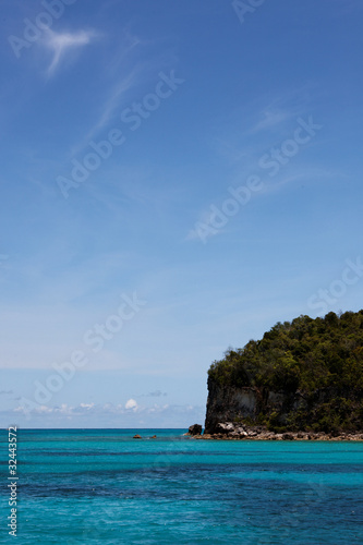 mer turquoise des caraïbes © Christophe Denis
