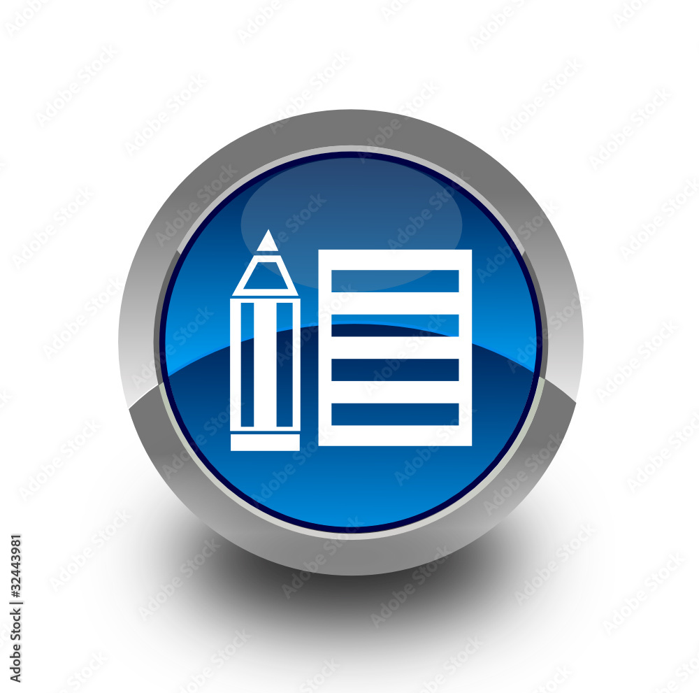 Obraz premium Clipboard button