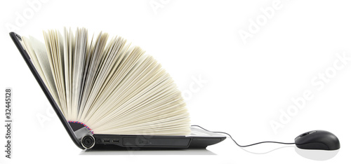 Laptop computer as a Book