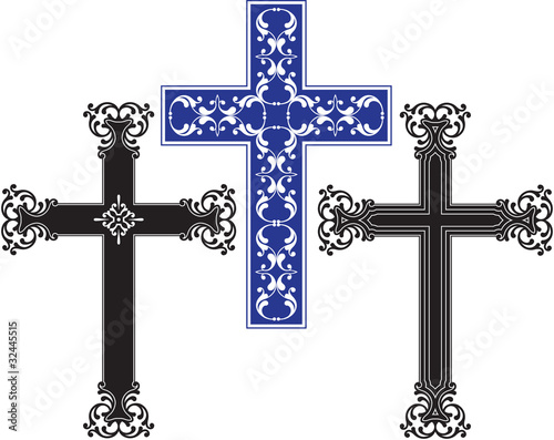 cross design set